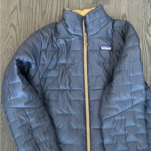 Smolder Blue Micro Puff Jacket Patagonia small NWT new